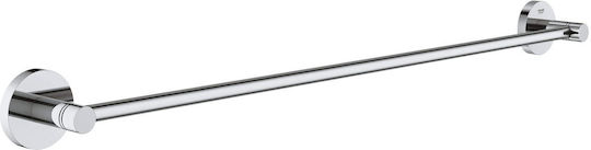 Grohe Essentials Single Wall-Mounted Bathroom Rail ​65.4x65.4cm Silver