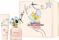 Marc Jacobs Perfect Women's Fragrance Set with 2 Pieces Body Lotion