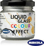 Mercola Liquid Glass Effect Handwerkliche Farbe Gold Für Flüssiges Glas Perla 30ml