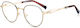 Missoni Damen Metallisches Brillengestell Schwa...