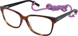 Missoni Plastic Eyeglass Frame Brown Tortoise MMI 0073 581