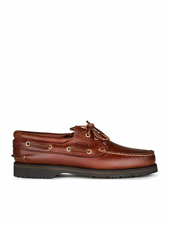 Sea & City Memphis Men's Leather Boat Shoes Tab...