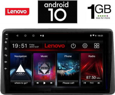 Lenovo Sistem Audio Auto pentru Nissan Juke 2021> (Bluetooth/USB/AUX/WiFi/GPS/Partitură) cu Ecran Tactil 10.1" IQ-AN X5862_GPS