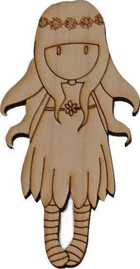 Holz Zahlen 8x4.3cm Dicke 3mm