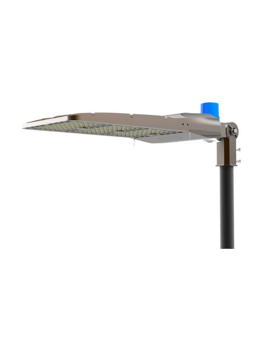 Geyer Nova Εξωτερικό Φωτιστικό LED Δρόμου 120W με Φυσικό Λευκό Φως IP65 Ασημί