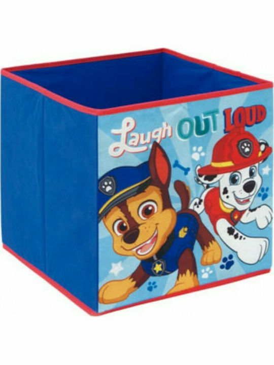 Arditex Cutie de Depozitare Jucării pentru Copii din Țesătură Paw Patrol Albastru 1buc