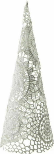 Christmas Decorative Tree Cone 32cm White
