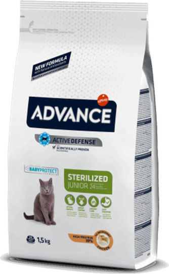 Affinity Advance Sterilized Young Hrană Uscată pentru Pisici Sterilizate Tinere cu Pui 10kg