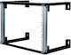 Lande Επιτοίχια Rack Cabinet 9U Ανοιχτού Πλαισίου 54x30x45.2cm Black LN-WF09U1930-BL-9U