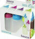 Sistema Sauce containers Kitchen Squeeze Bottle 35ml 3pcs