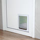 Trixie 2 Way Door Dog S/M made of Plastic in White Color 30 x 36cm