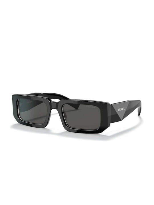 Prada Sunglasses with Black Acetate Frame and Black Lenses PR 06YS 09Q5S0