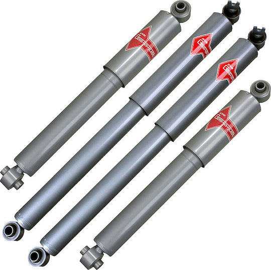 Kayaba Gas-A-Just Set Shock Absorbers 4pcs for Nissan Navara / PickUp 1998-2004