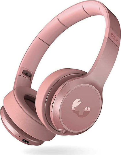 Fresh 'n Rebel Code ANC Kabellos / Kabelgebunden Am Ohr Kopfhörer mit 30 Stunden Betriebszeit und Quick Charge Rosa