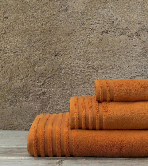 Nima Facecloth Vista 50x100cm Dark Orange Weight 700gr/m²