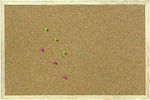 Luna Cork Notice Board 90x120cm