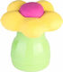 Legami Milano Flower Power Πλαστική Ξύστρα Πολύχρωμη Βαρελάκι με Γόμα