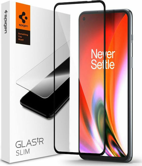 Spigen Glass FC Tempered Glass Black (OnePlus Nord 2 5G)