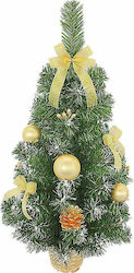 XMASfest Christmas Decorative Tree 60cm Decorated Gold