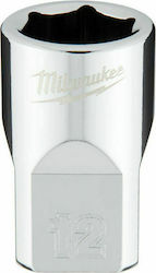 Milwaukee Socket Hex with Square Drive 3/8" Diameter 12mm