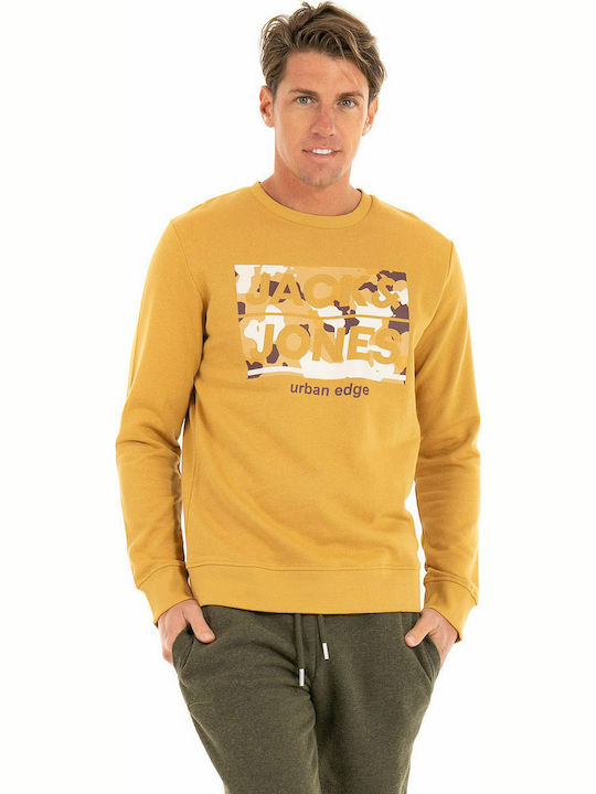 Jack & Jones Men's Sweatshirt Yellow