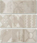 Κολοσσός Atico Decor Kitchen Wall / Bathroom Matte Ceramic Tile 90x33cm Beige