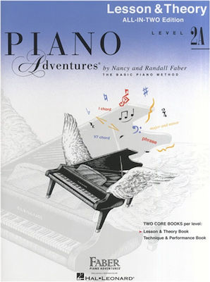 Hal Leonard Faber Piano Adventures : Accelerated Piano Adventures Lesson & Theory Book 2A Carte de teorie pentru Pian