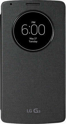 LG Book Piele artificială Alb (LG G3)