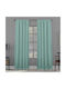 Lino Home Curtain with Pencil Pleat Delta Mint 8000001338 300x240cm