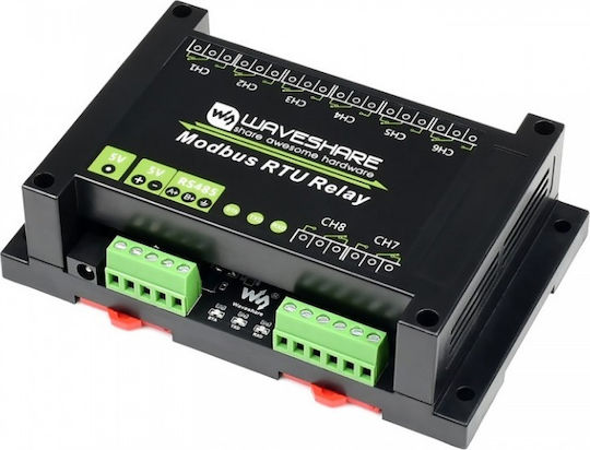 Waveshare Industrial Modbus RTU 8-ch Relay Module