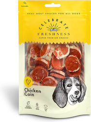 Celebrate Freshness Coin Dog Treat Grain & Gluten Free with Chicken 100gr 84083