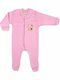 Nina Club Baby Bodysuit Set Long-Sleeved Pink