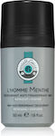 Roger & Gallet L'Homme Menthe Αποσμητικό 48h σε Roll-On 50ml
