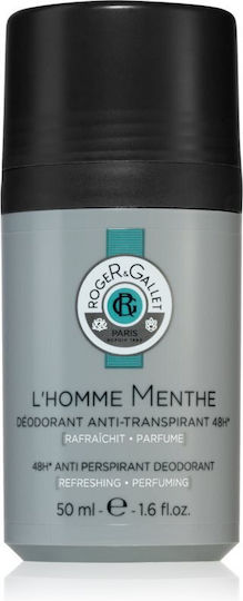 Roger & Gallet L'Homme Menthe Deodorant 48h als Roll-On 50ml