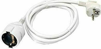 Alyco 1 Platz mit Kabel 5m Weiß