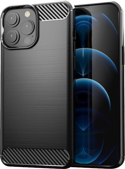 Powertech Back Cover Σιλικόνης Μαύρο (iPhone 13 Pro Max)