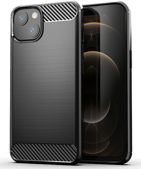 Powertech Back Cover Σιλικόνης Μαύρο (iPhone 13 mini)