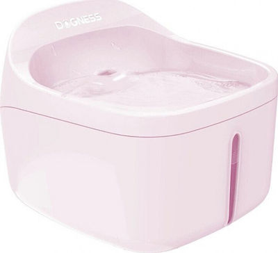 Dogness Automatic Cat Waterer Fountain Pink 2lt