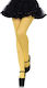 Leg Avenue 3022 Nylon Opaque Pantyhose Sexy Καλσόν Κίτρινο