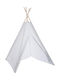 Atmosphera Children's Indian Chevron Play Tent Gray For 3 Years And Up