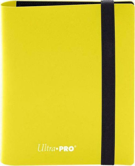 Ultra Pro 2-Джобова Подвързия Eclipse 1-Джоб Оверсайз Размер Жълта