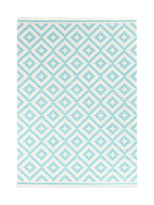 Royal Carpet Flox 721 Χαλί Ορθογώνιο Καλοκαιρινό Ψάθινο L. Blue