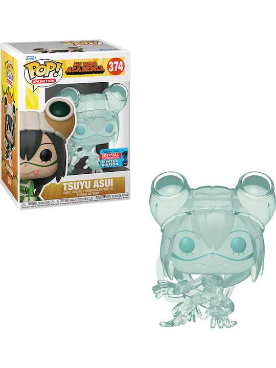 Funko Поп! Анимация: Моят герой Academia - Tsuyu Asui 374 Специално издание