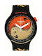 Swatch Ox Rocks Uhr mit Schwarz Kautschukarmband