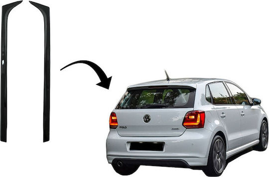 Carner Spoiler Auto Seitwärts Kompatibel mit Volkswagen Polo