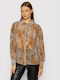 Guess Women's Long Sleeve Shirt Brown