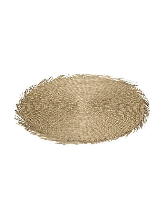 Atmosphera Placemats Rotund Wicker Bej 38cm 1buc