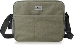 Lorelli Wickeltasche-Wickeltasche Schulter/Hand Beige 35x27cm.