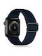 Tech-Protect Mellow Armband Stoff Marineblau (Apple Watch 42/44/45mm) TPRMI5N