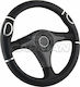 Carman Car Steering Wheel Cover with Diameter 36-38cm Synthetic Black